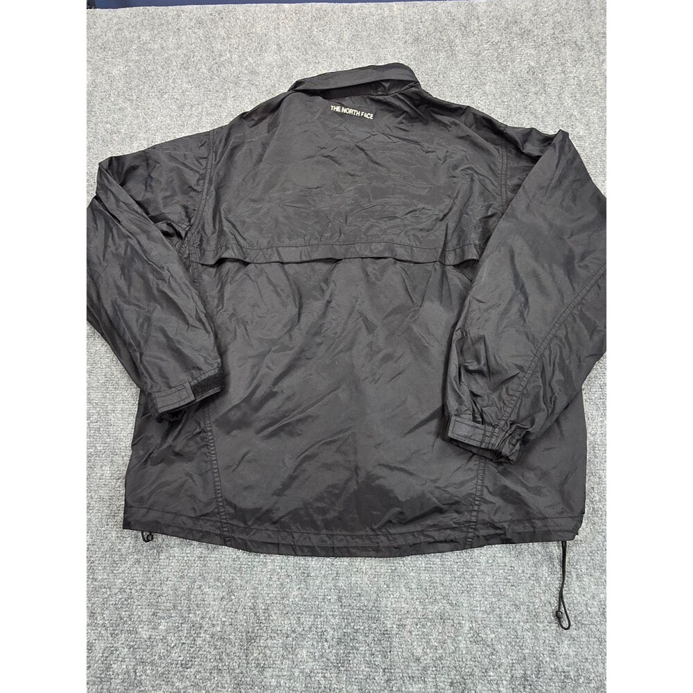 The North Face Black Hooded Lightweight Shell Jacket Womens Large Full Zip - Picture 9 of 9